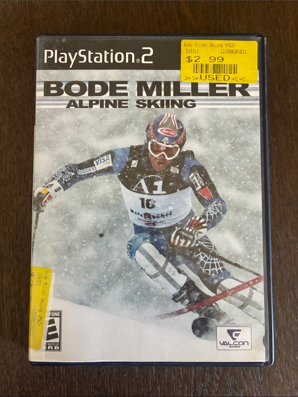 Sony Bode Miller Alpine Skiing (white, blue, black)